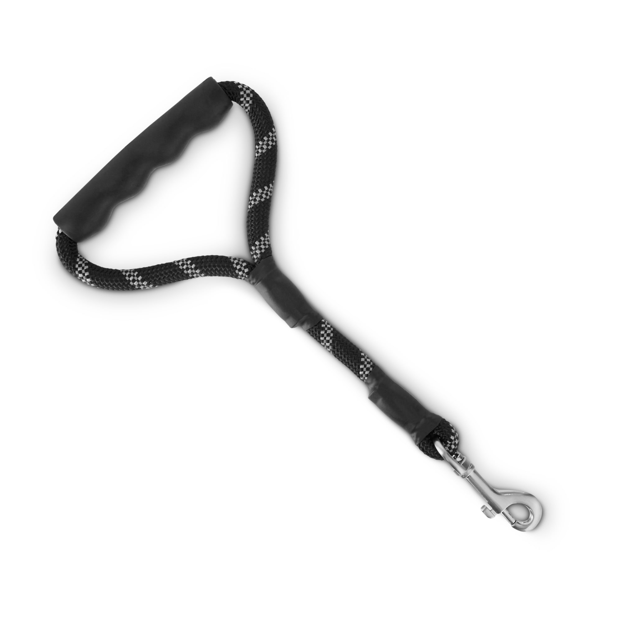 Good2Go Reflective Traffic Handle Dog Leash， 1 ft.