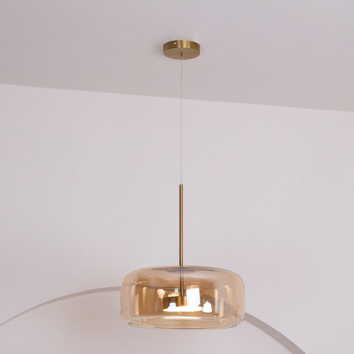 Metro Sphere Glass Pendant Lamp