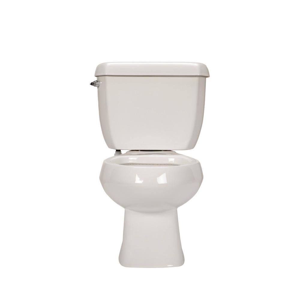 Zurn 2-Piece 1.6 GPF Single Flush Elongated Pressure Assist Toilet in White Z5570