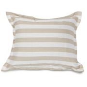 Majestic Home Goods Vertical Stripe Indoor / Outdoor Floor Throw Pillow