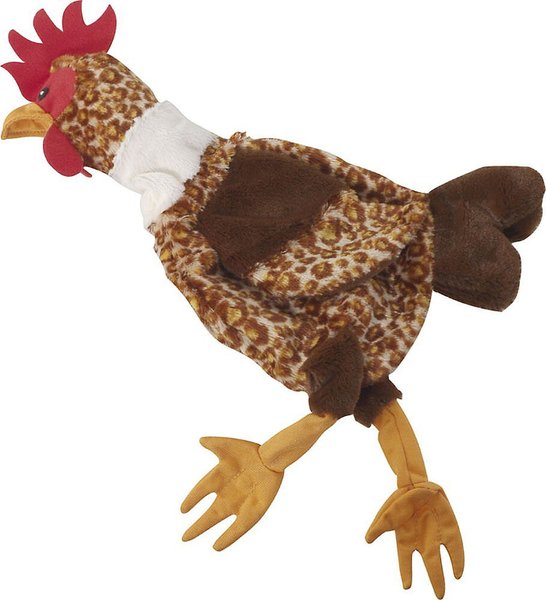 Ethical Pet Skinneeez Barnyard Series Chicken Stuffing-Free Squeaky Plush Dog Toy