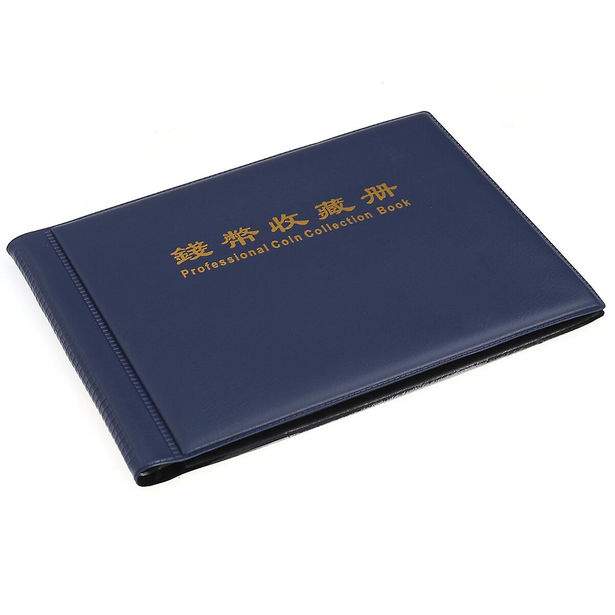 240-coin Collectors Collecting Album Holders (dark Blue)