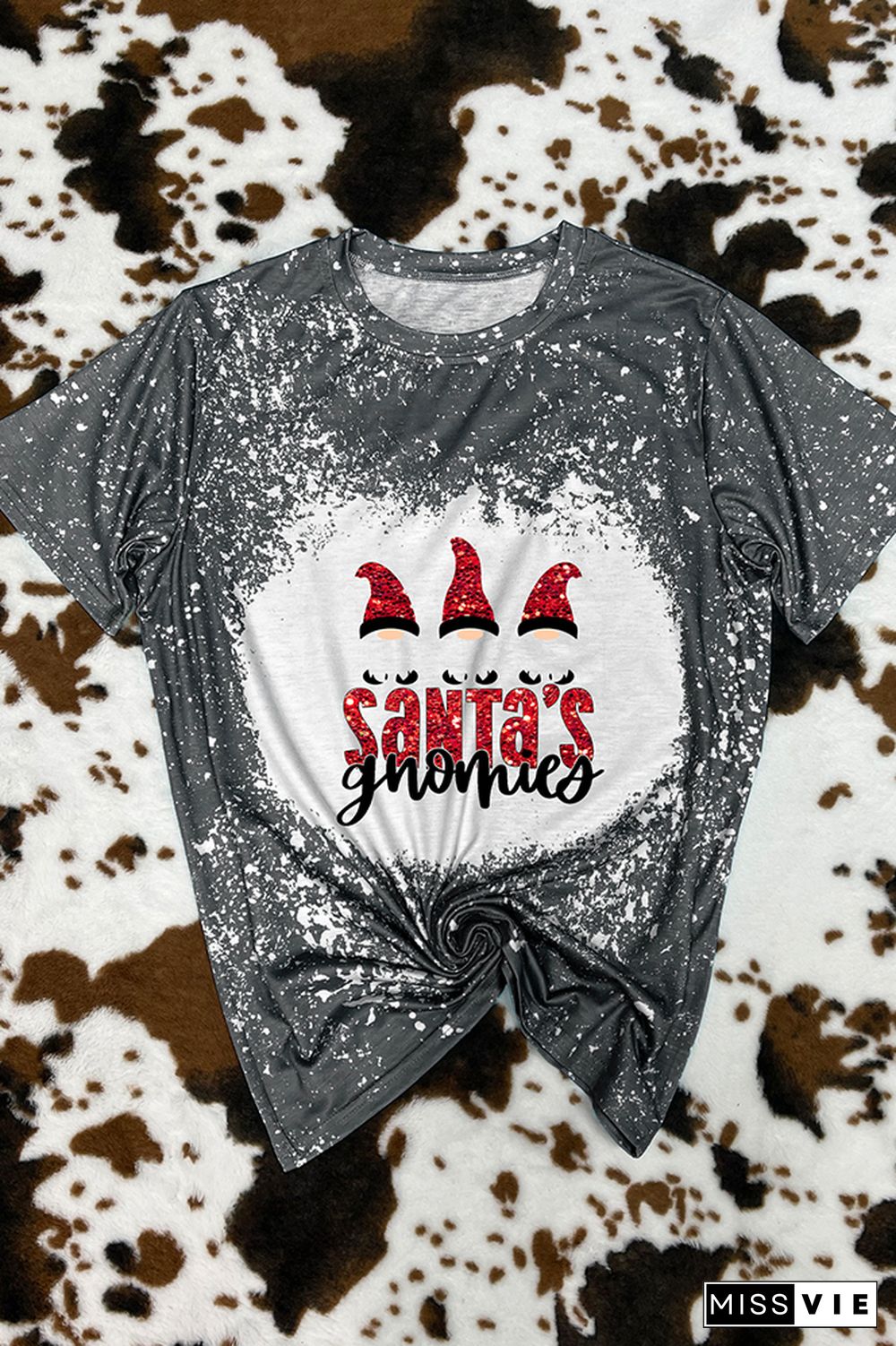 Christmas Gnomes Graphic Tee Wholesale