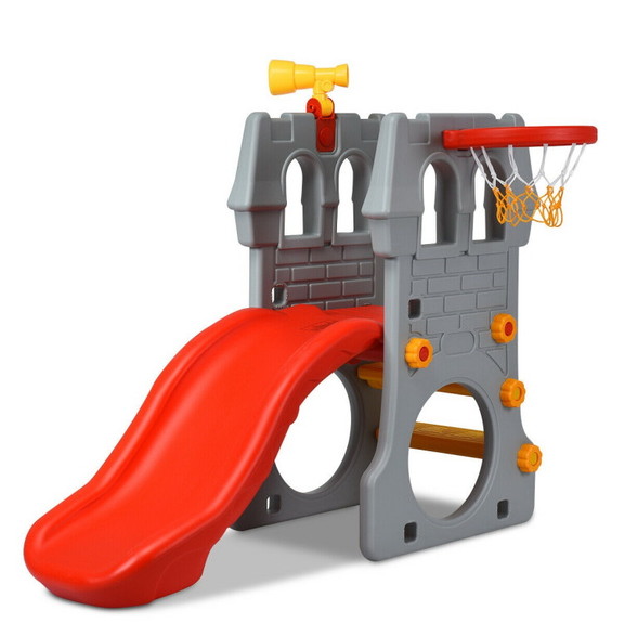 Costway 69875123 5 in 1 Toddler Climber Slide Play...