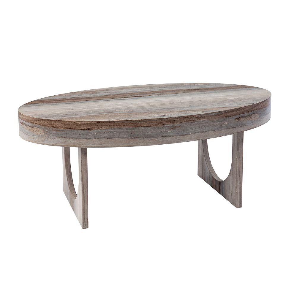 Southern Enterprises Chorie Faux Marble Coffee Table