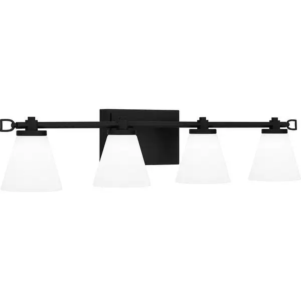 Daniels Integrated LED Matte Black Vanity Light|Black