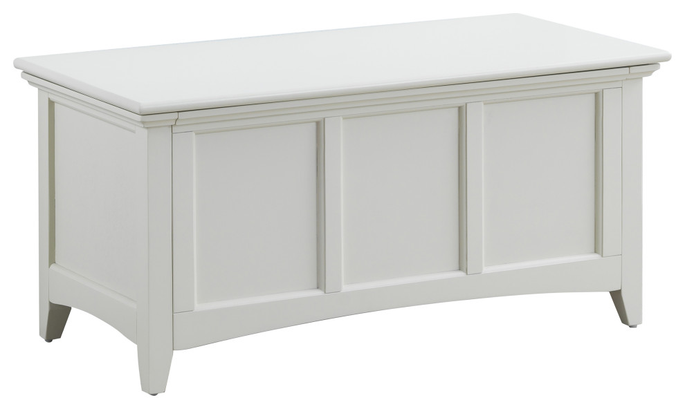 Aura Storage Chest  Antique Ivory   Transitional   Accent Chests And Cabinets   by CAROLINA CLASSICS  Houzz