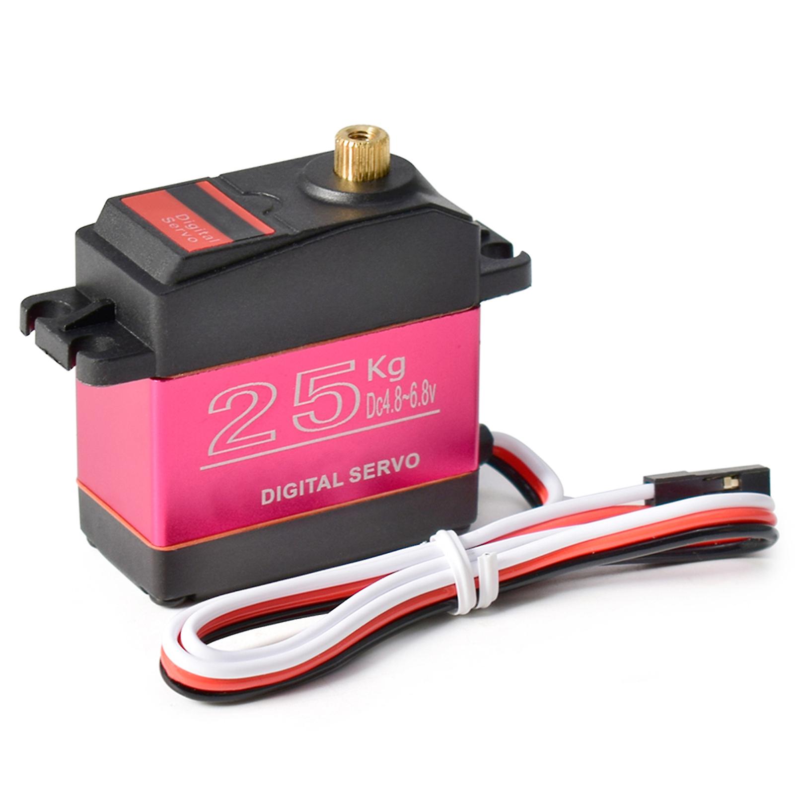 Digital Servo 25kg Metal Gear High Torque 270 Waterproof Replacements For Hsp Hpi 1/8 1/10 Baja Rc Cars