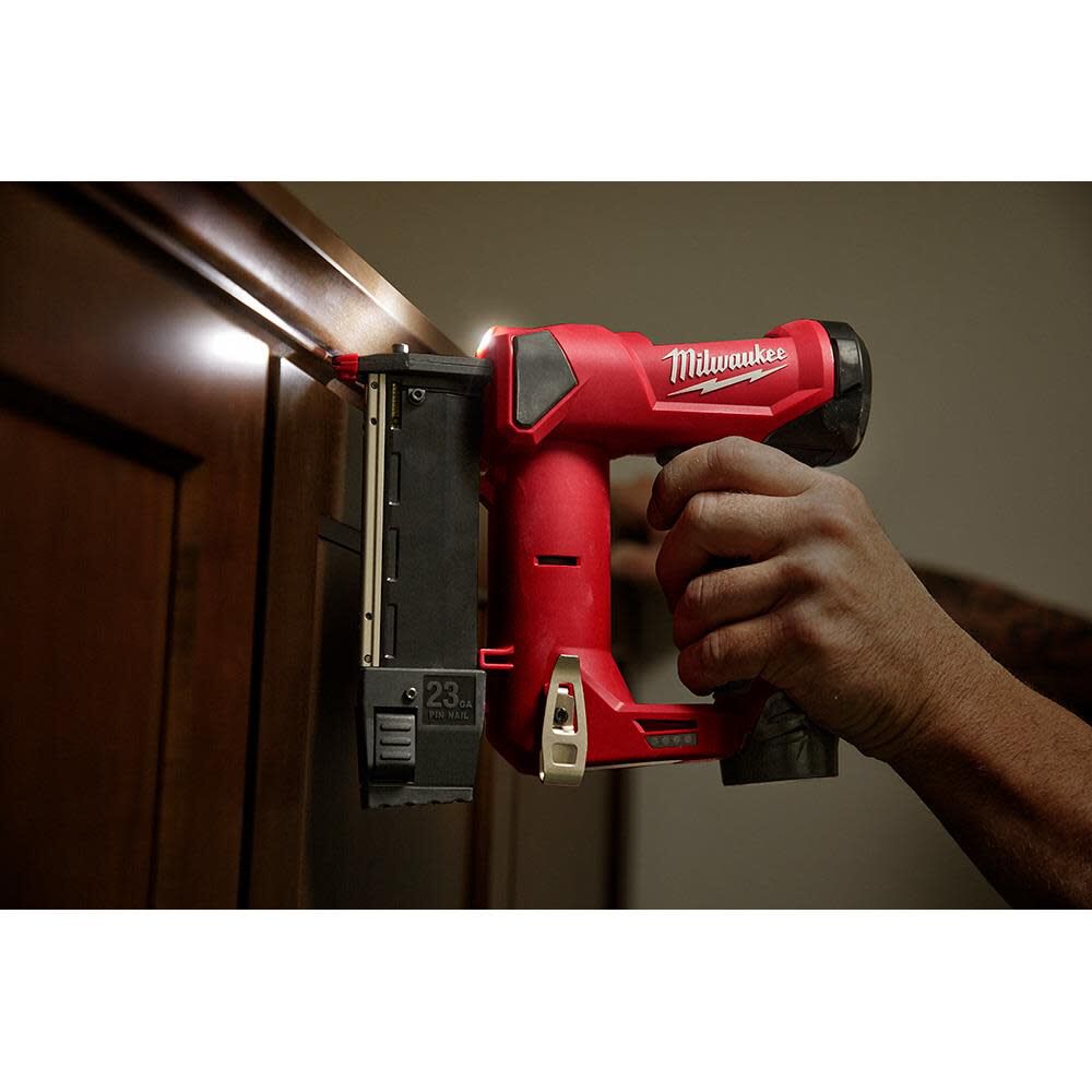 Milwaukee M12 23 Gauge Pin Nailer Bare Tool 2540-20 from Milwaukee