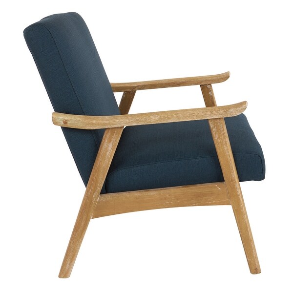 Weldon Mid-Century Fabric Upholstered Chair