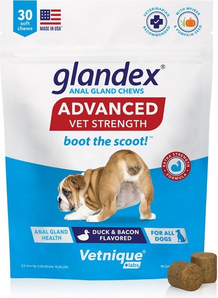 Vetnique Labs Glandex Advanced Strength Anal Gland Dog Supplement