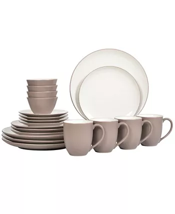 Noritake Colorwave 20-Pc. Coupe Dinnerware Set Service for 4