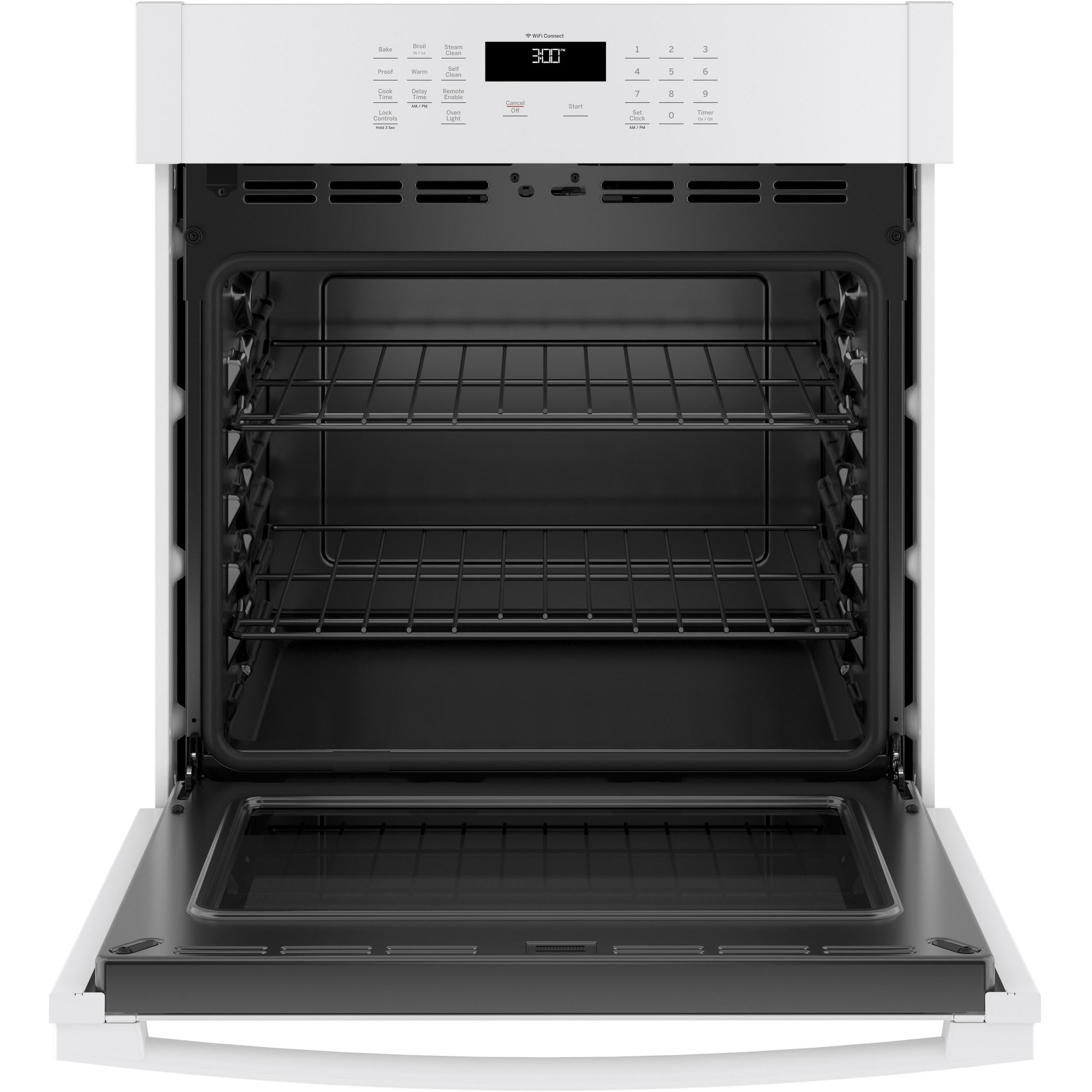 GE 27-inch, 4.3 cu. ft. Built-in Single Wall Oven JKS3000DNWW