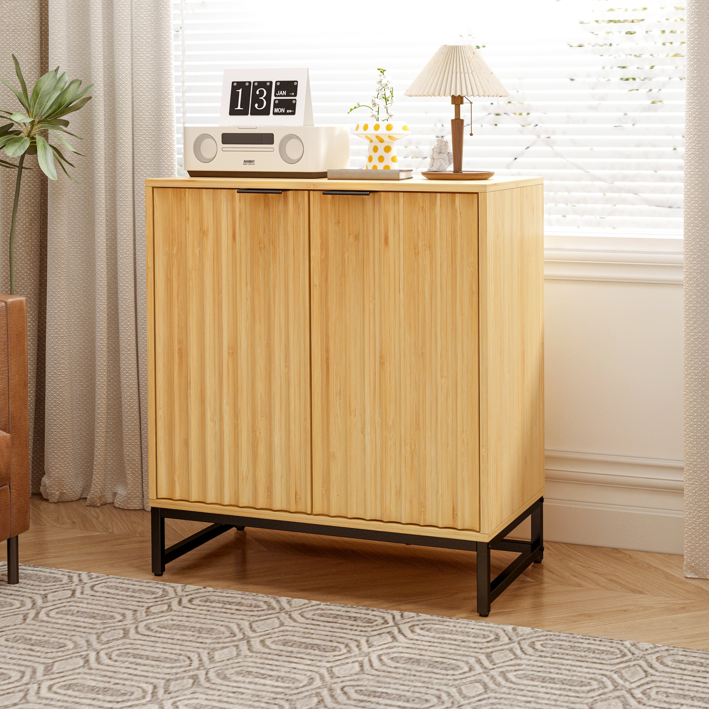 2 door cabinet，Buffet Server Console Table