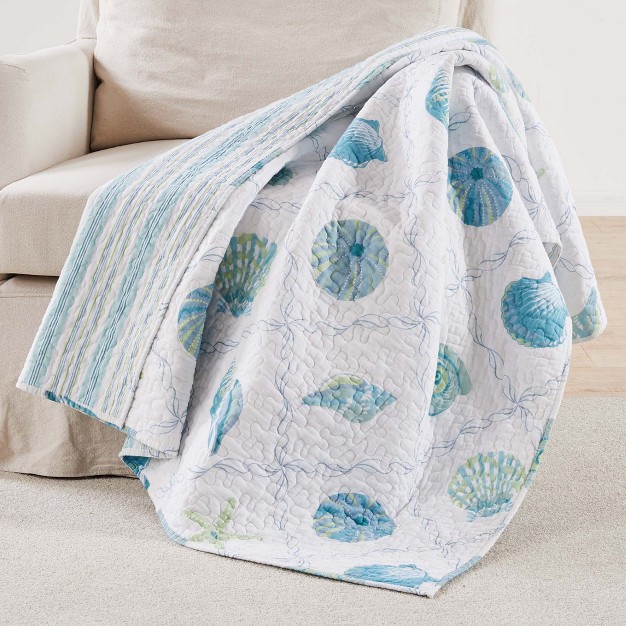 Marine Dreams Throw One Quilted Throw Levtex Home