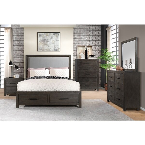 Picket House Holland 4-Drawer Platform Storage 3PC Bedroom Set - - 24120022