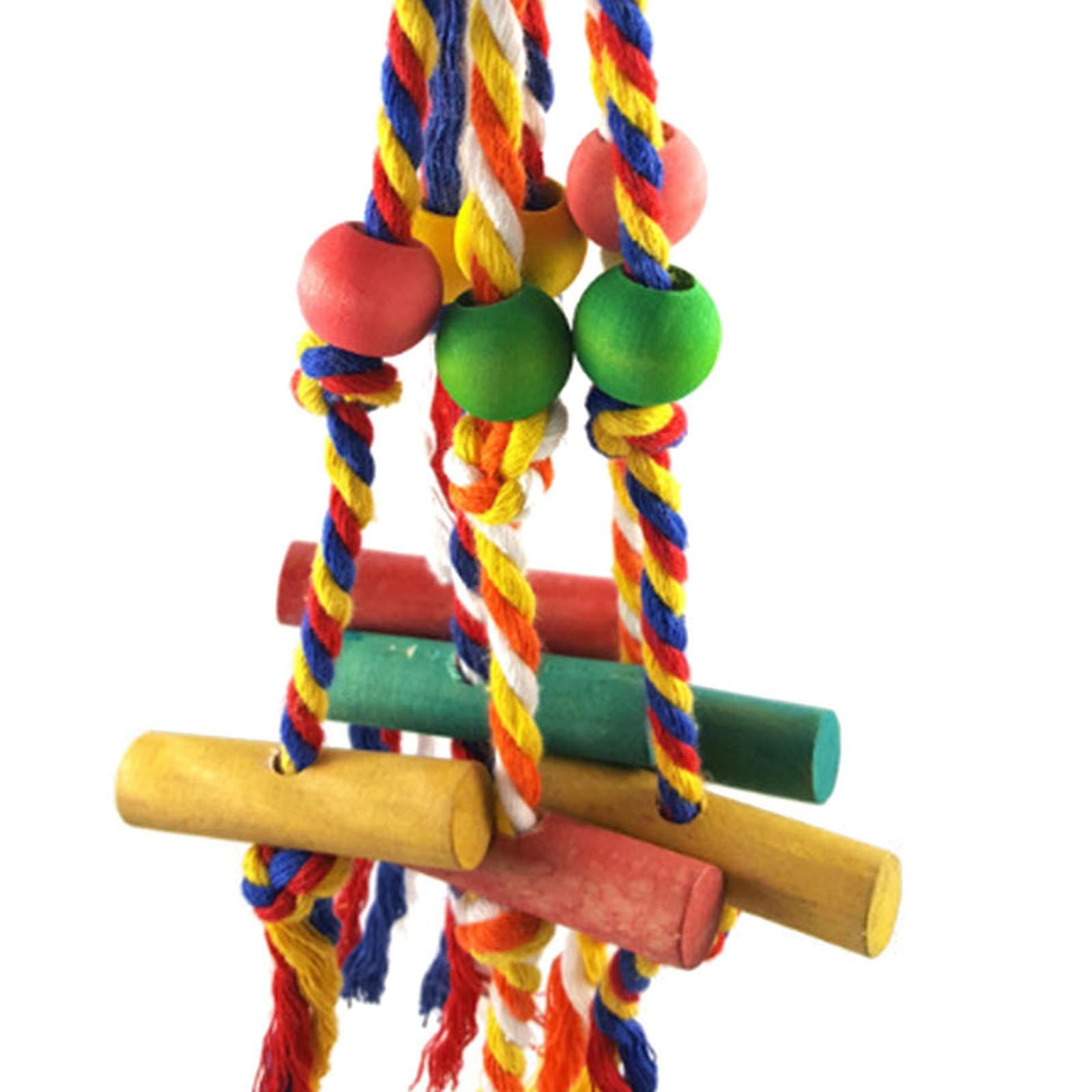 Bird Parrot Toys， Cage Accessories Hanging Chewing.Large Medium Bird Cage Parakeets， Cockatiels， Lovebirds， Conures， Amazon Parrots， Finch