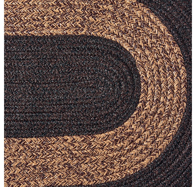 Collections Etc Outdoor Braided Rug