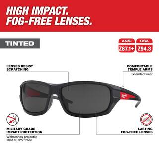 MW Performance Safety Glasses with Tinted Fog-Free Lenses 48-73-2025