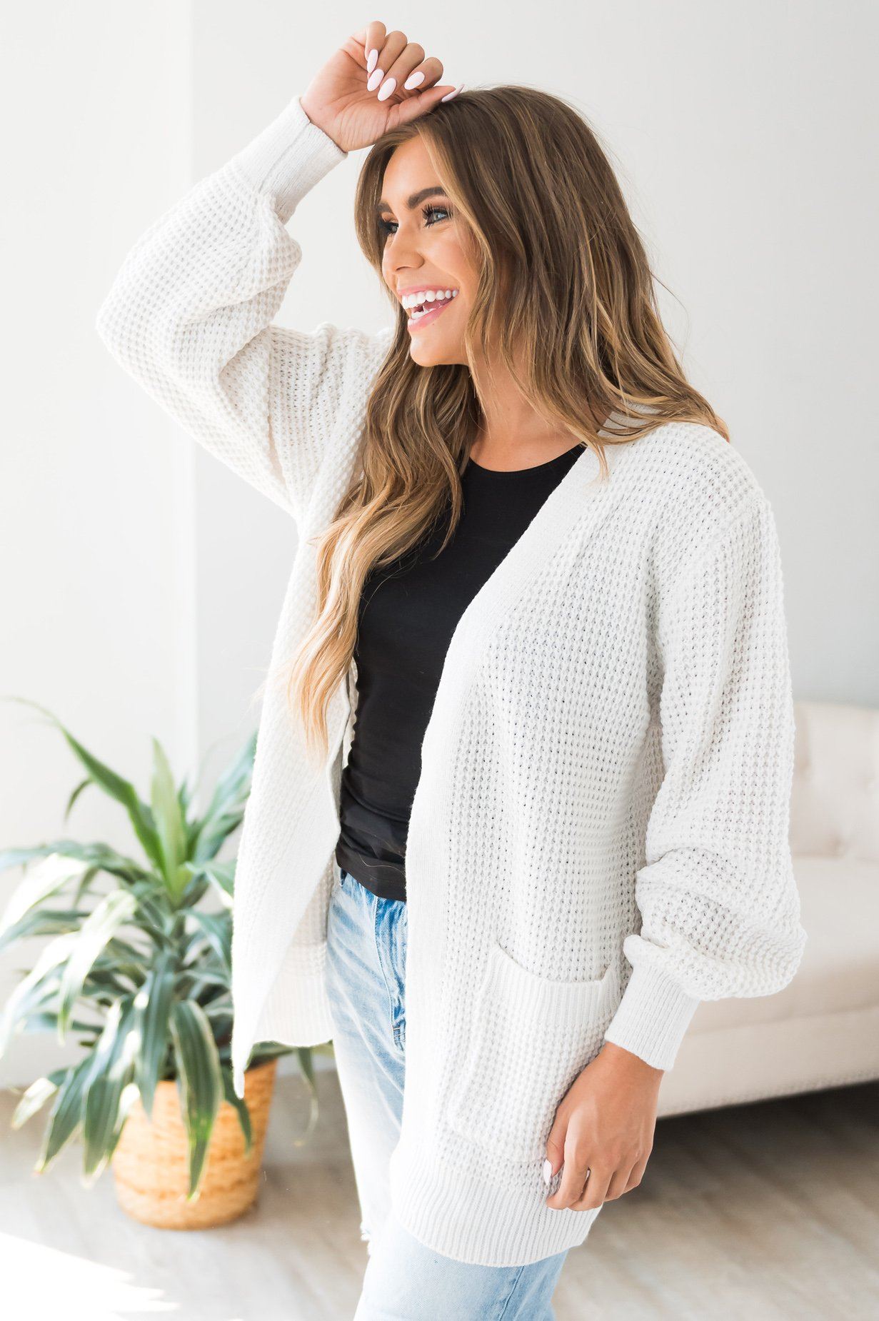 Bare Soul Modest Cardigan