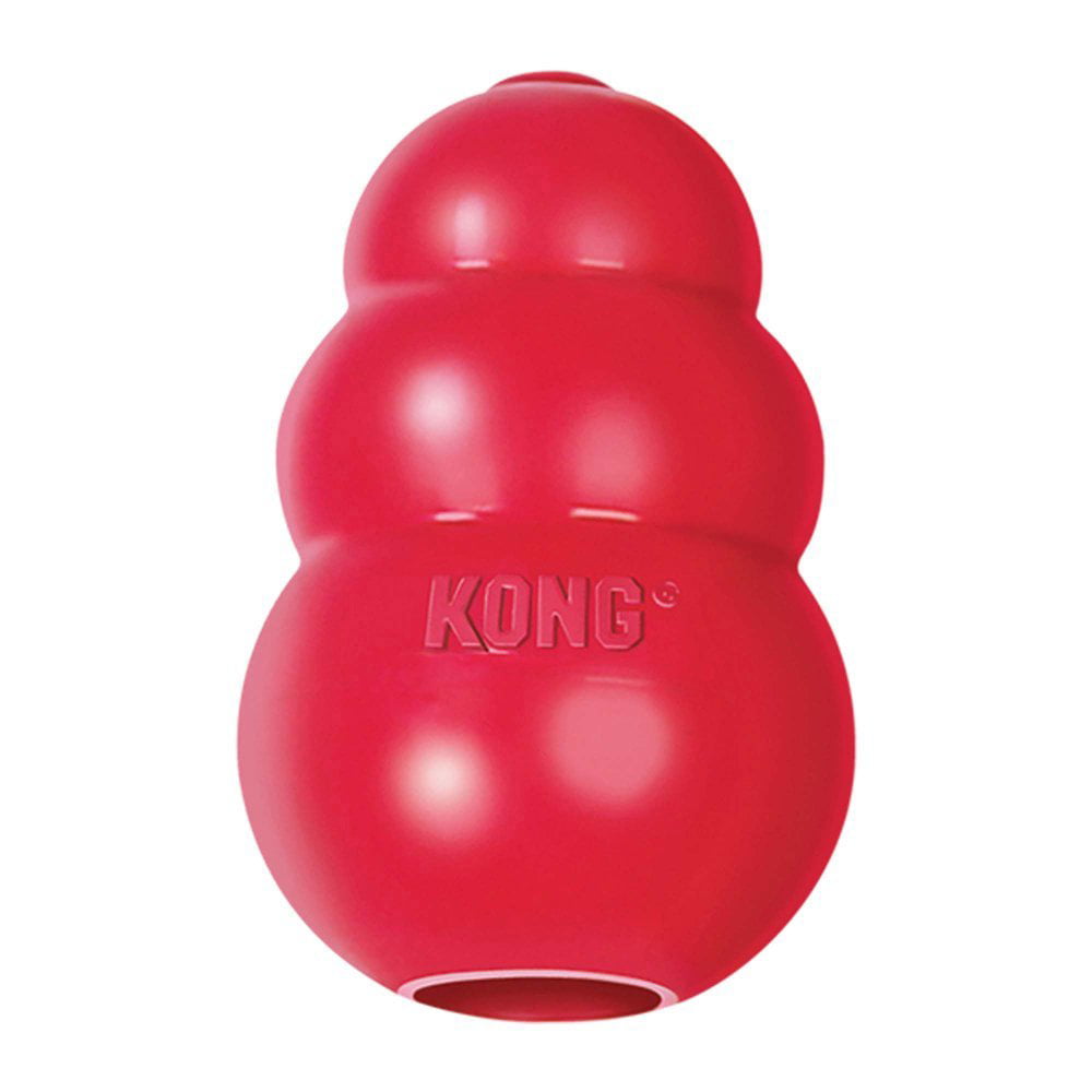 KONG Classic Non Toxic Rubber Dog Toy， Red， X-Small