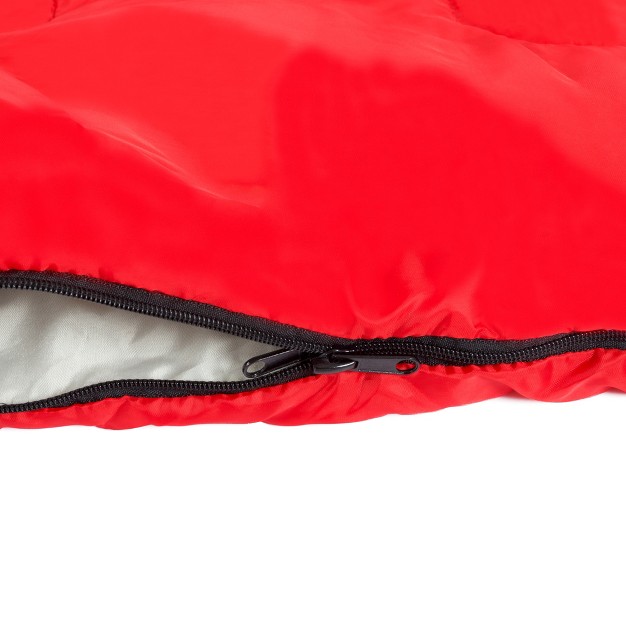 Leisure Sports 2 season Lightweight Spring summer Sleeping Bag Red