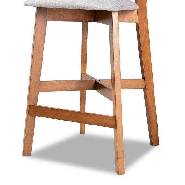 Cameron Modern and Contemporary Transitional 2-PC Counter Stool Set