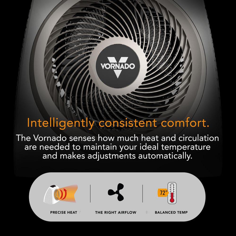 Vornado AVH10 1500Watt Electric Whole Room Vortex Portable Heater with Automatic Climate Control