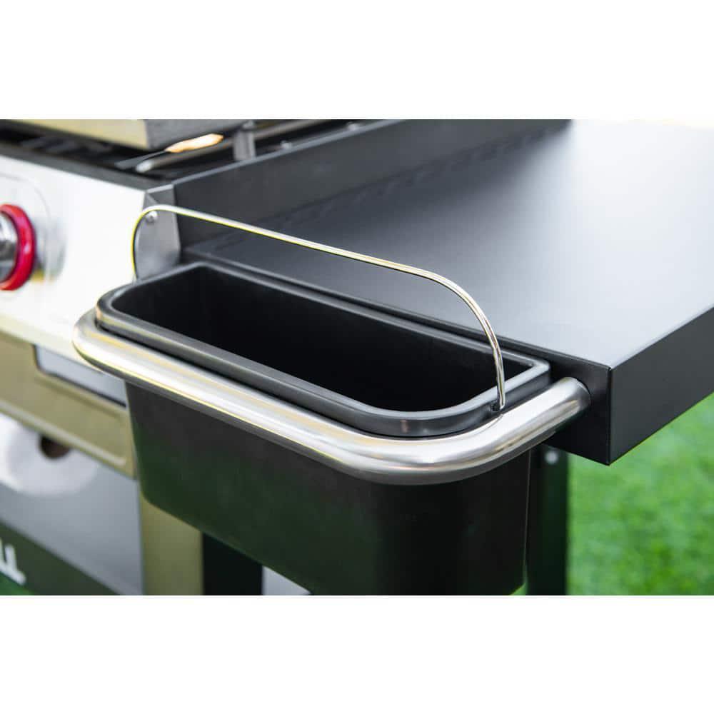 Nexgrill Daytona 4Burner 36 in Propane Gas Griddle in Black with Stainless Steel Lid