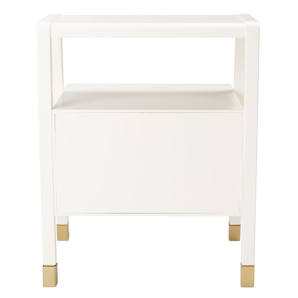 SAFAVIEH Cove 2 Drawer 1 Shelf Accent Table   19\