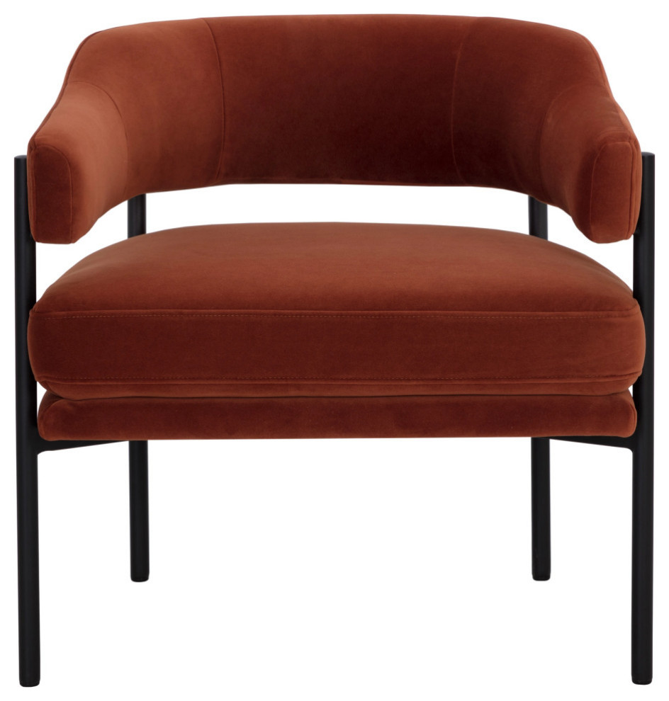 Lola Lounge Chair   Contemporary   Armchairs And Accent Chairs   by Sunpan Modern Home  Houzz