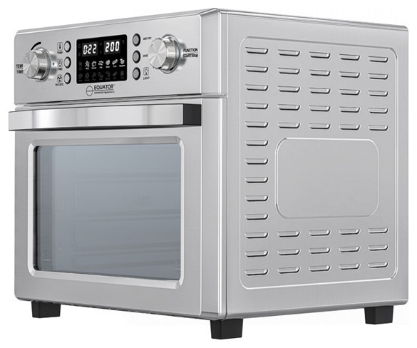 Equator 0.9cu.ft.Air Fryer+Convection Oven+Pizza Oven+Grill+Dehydrator Stainless   Modern   Ovens   by Equator  Houzz