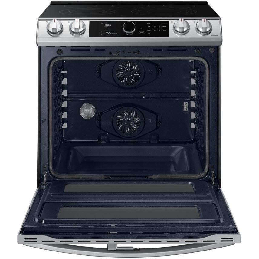  30-inch Slide-in Electric Range with Wi-Fi Connectivity NE63T8751SS/AC