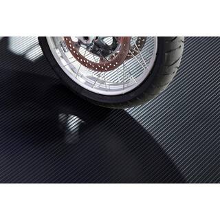 G-Floor Rib 5 ft. x 10 ft. Midnight Black Vinyl Garage Flooring Cover and Protector GF55RB510MB