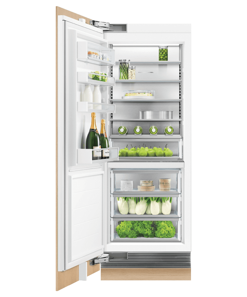 Fisher & Paykel RS3084SLK1 Integrated Column Refrigerator, 30