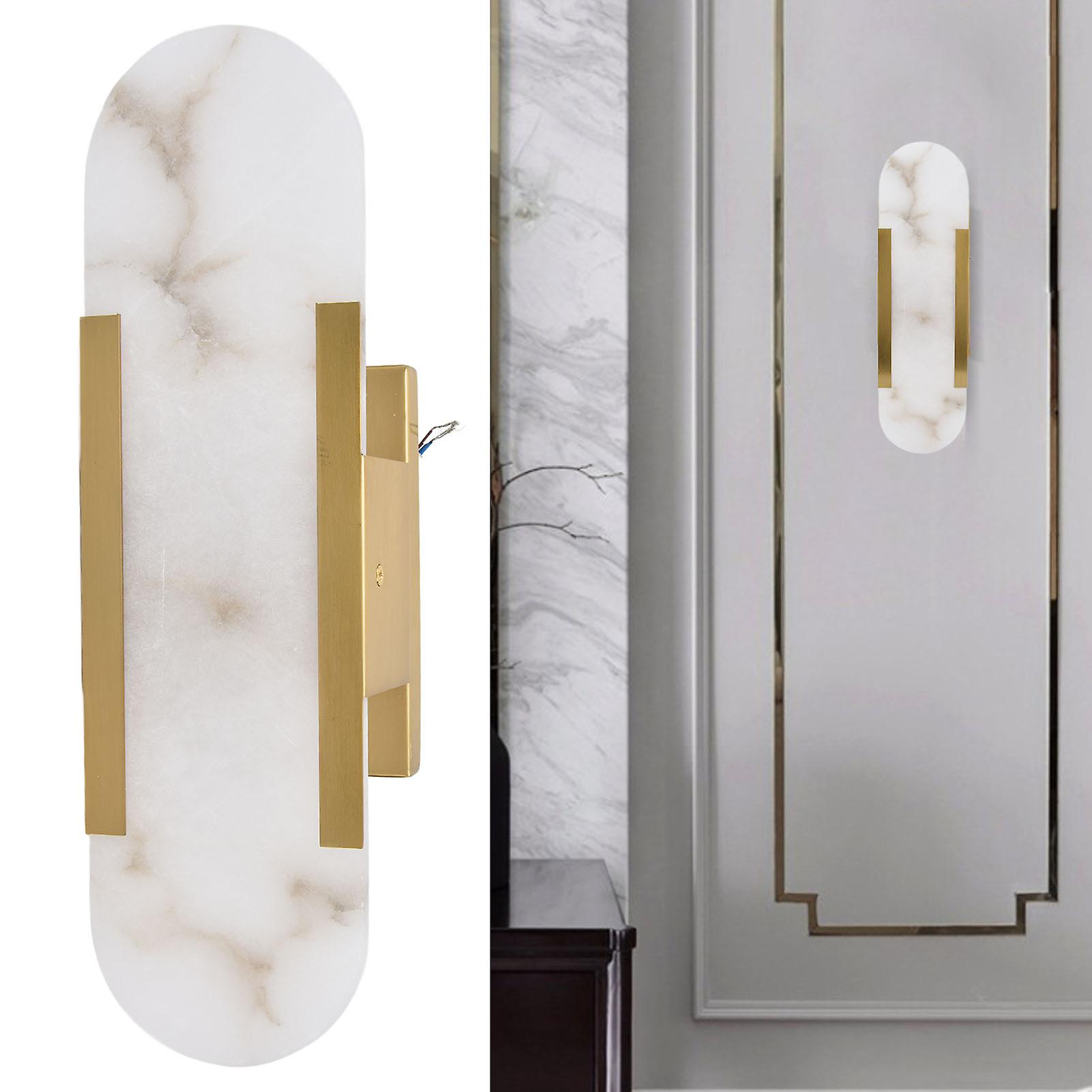 Contemporary Marble Wall Sconce Lamp For Living Room Bathroom Corridor 100v240v