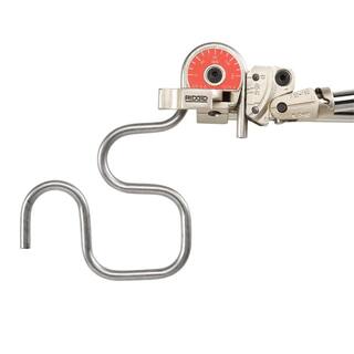 RIDGID 12 in. Model 608 Heavy-Duty Stainless Steel Pipe and Tubing Bender with Extra Long 16 in. Handles (Imperial) 38048