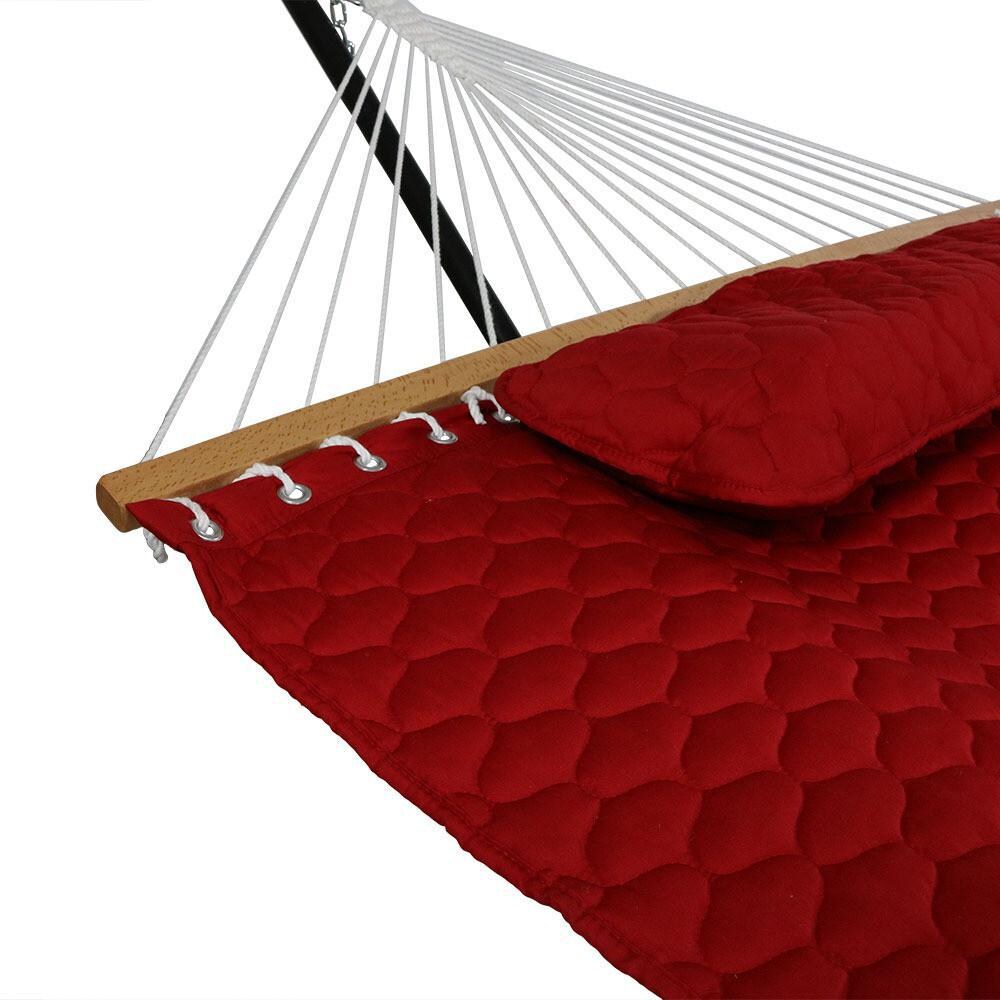 Ultimate Patio Quilted Double Hammock w/ Pillow