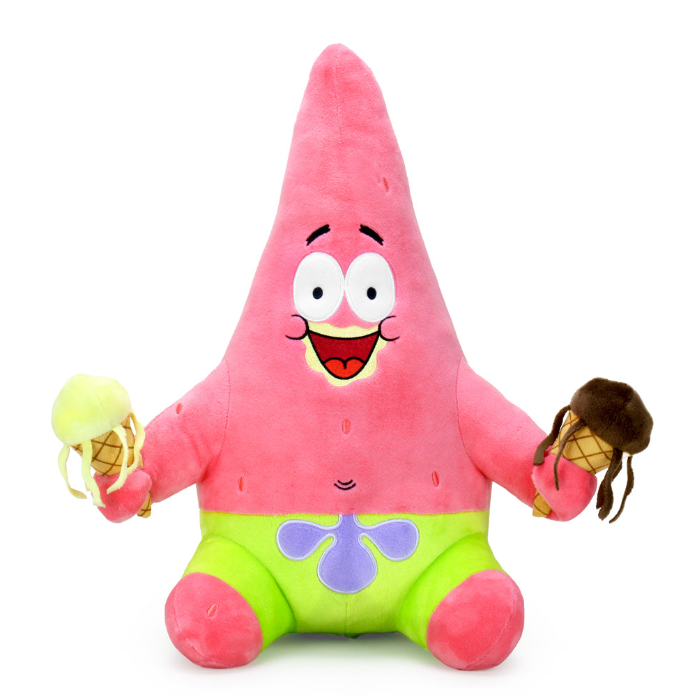 SpongeBob Patrick Star with Ice Cream HugMe Plush by Kidrobot