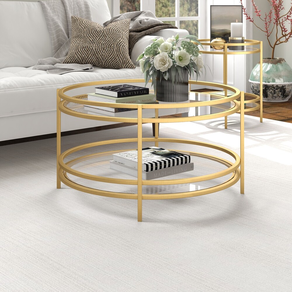 Robillard 32'' Wide Round Coffee Table   32\