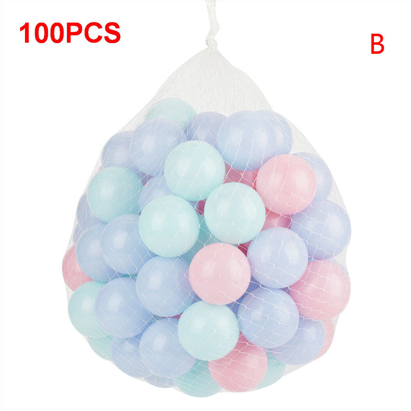 MageCrux Funny 200 Colorful Ball Soft Plastic Ocean Ball Baby Kids Swim Pit Pool Toys