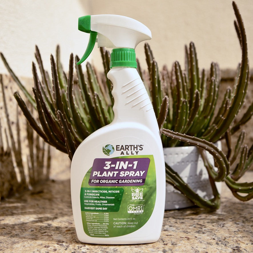 Earth's Ally 3-in-1 Plant Spray 24oz Ready-to-Use