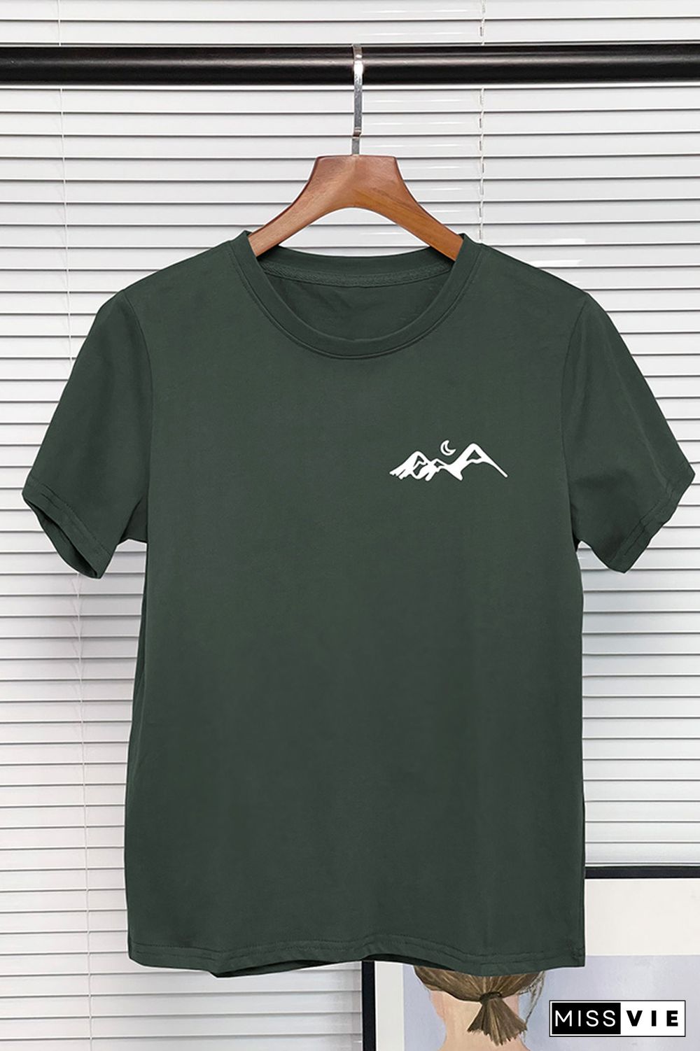 Camping Mountains Graphic Tee