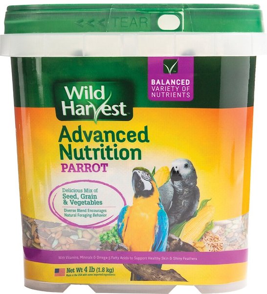 Wild Harvest Advanced Nutrition Diet Parrot Food