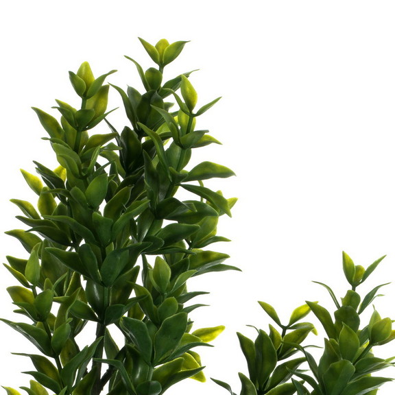 Vickerman FF181001 25.5 Green Mini Leaf Bush 4/Pk...