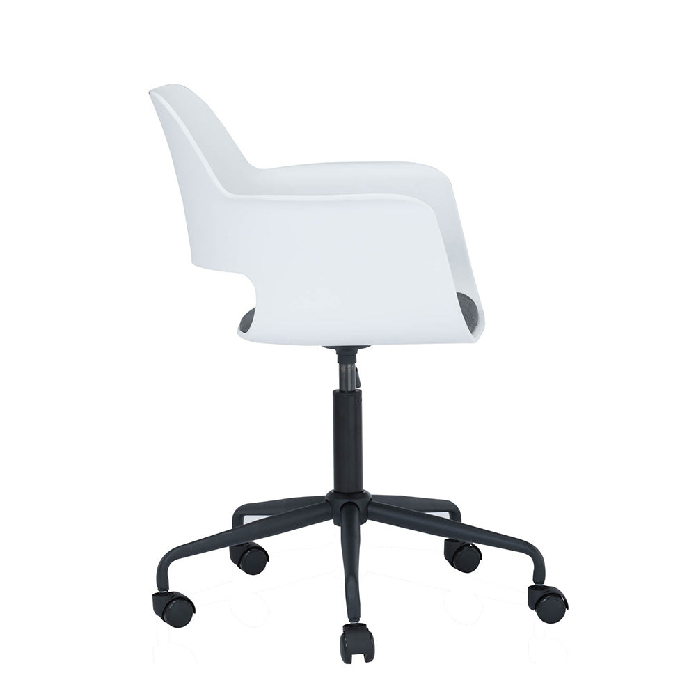 LAXMI Swivel Chair - White