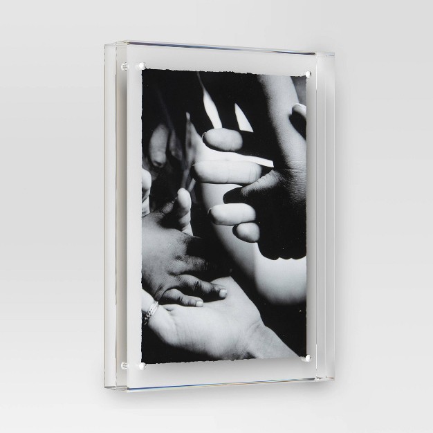 Acrylic Block Image Frame Clear