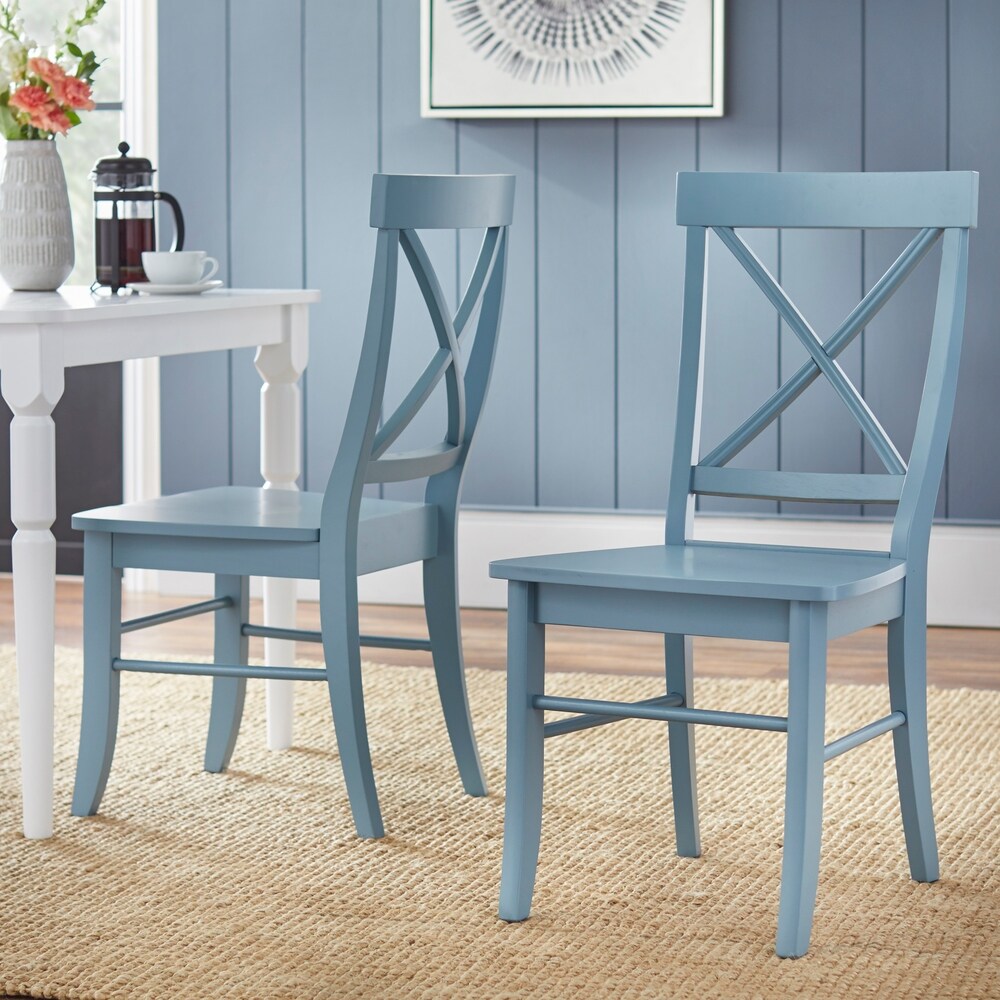 Simple Living 7 piece Albury Cross Back Dining Set