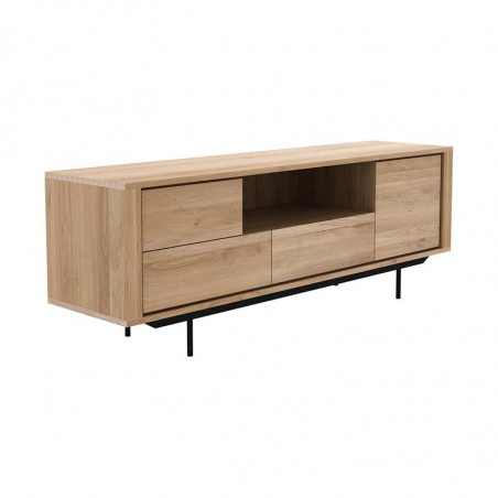 Meuble TV Shadow 180X45X63CM Chêne Ethnicraft - Mobilier Intérieur - GRIIN