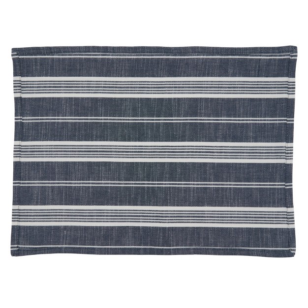 Saro Lifestyle Striped Placemat set Of 4